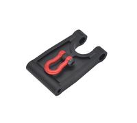 HCGX Support de Seau à Cadre en H Alliage d'aluminium, connecteur Rapide adapté aux pièces modèle Pelle télécommandée 1580 1594 1593 1592 1550(Frame Red Buckle)