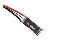 HCGX XR-40A 40A ESC sans balais 16g 3-6S, entrée de Batterie au Lithium élevée, adaptée à la Course quadrirotor télécommandée(1 Pcs)