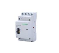 HCH8s-25M 4P 16A 20A 25A 24V 110V 220V Din Rail Household AC Modular Contactor With Manual Control(25A 4P 4NO AC24V)