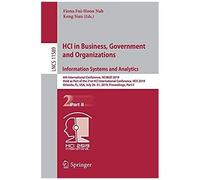 Hci In Business, Government And Organizations. Information Systems And Analytics