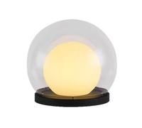 HCIPJQY Lampe Sur Poteau Sphérique Industrielle Lampe Extérieure Pour Clôture Abat-jour Minimaliste En Acrylique Lampe Lanterne Étanche Pour Éclairage Extérieur (cour, Jardin, Terrasse, Allée)