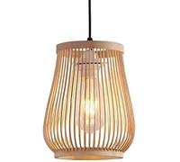 HCIPJQY Lampe Suspendue Simple Pour Chambre À Coucher Lampe De Plafond Décorative Vintage En Bambou Lustre Zen Fait Main Avec Abat-jour Éclairage Suspendu D'intérieur Pour Salon, Maison