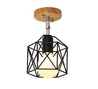 HCIPJQY Plafonnier Encastré Multidirectionnel Et Réglable, Cage Blanche, Pour Couloir, Plafonnier Semi-encastré En Bois, Idéal Pour Cuisine, Allée, Escalier, Porche, Taille Unique