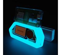 HCJYC Ensemble de coques de protection 3 en 1 pour Flipper Zero et pour la carte Wi-Fi Dev V1 ESP32-S2, accessoires compatibles avec Flipper Zero et WiFi Dev Board - Coque WiFi transparente avec étui