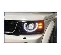 HCKCLMBMZW Clignotants Pour Discovery 3/4 2010-2017 DRL Clignotant Feux Route Ange Oeil Projecteur Lentille Phare Assemblage Voiture Phares Lampe Frontale