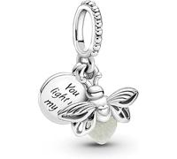 HCLASY Douce Chenille Charms compatible Avec Bracelet et Collier Pendentif en Argent 925 Sterling bijoux d'été femmes perles charme