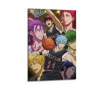 HCLHB Poster de personnage de l'anime Kuroko No Basket - Impression sur toile - Décoration murale moderne pour chambre à coucher - 20 x 30 cm