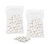 HCLSY Lot de 2 médias filtrants Bio-max de rechange pour filtre sous-marin Fluval U, anneaux en céramique bio 110 g pour filtres U2/U3/U4