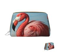 HCLYvexiria Trousse de maquillage de voyage étanche - Poche de toilette portable large ouverte - Balançoire d'automne et d'arbre - Grande capacité - Poche à fermeture éclair - Trousse de toilette pour