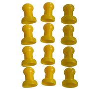 HCLZOE 12 PièCes Trampoline Housse de Protection Capuchon Trampoline Filet Housse de Protection Trampoline Poteau Capuchon pour Filet Crochet pour Trampoline