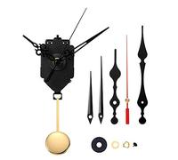 HCLZOE Kit de Bricolage de MéCanisme de Mouvement D'Horloge à Pendule à Quartz avec 3 Paires de Mains DifféRentes pour Le Remplacement de PièCes de RéParation D'Horloge Murale