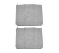 HCLZOE Lot de 2 Tapis de SéChage en Microfibre, Comptoir de Cuisine Absorbant pour éGouttoir à Vaisselle, Tampons de SéChage Super Absorbants 50,8 X 38,1 Cm (A)