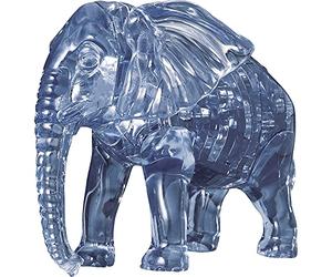 HCM - 59142 - Crystal Puzzle - Elephant - 40 Pièces