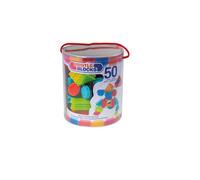 HCM Kinzel 44258 Blocs de construction Bristle 50 pièces dans un seau