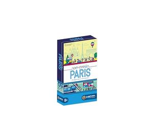 HCM Kinzel - Next Station Paris | Fait Partie de la série Next Station | Flip & Write - Planifiez Le réseau de métro Parisien avec compétence et stratégie | Allemand | 55223