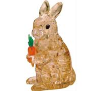 HCM KINZEL Puzzle 3D en cristal Lapin 41 pièces
