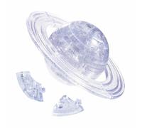 HCM KINZEL Puzzle de cristal 3D Planète Saturne 40 pièces