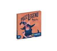 HCM Kinzel- Merlin, Rätsel-Reihe Jeu de Puzzle, 55218, Rouge, Petit
