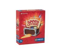 HCM Kinzel Speed Letters Lettres Rapide avec Chasse au trésor | Collectionner et Gagner | Jeu de Cartes pour Toute la Famille | Allemand | 55201, Multicolore