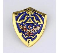 HCMA Nouveau DesignThe Legend of Zeldas Bouclier Broche Bijoux Broche Bijoux en Métal Badge Broche Fans Cadeaux
