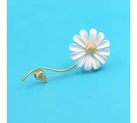 HCMA Nouvelle Mode émail Couleur Blanche Fleur Broches pour Femmes et Hommes Plantes de fête de Mariage Marguerite Broche Broches de Haute qualité