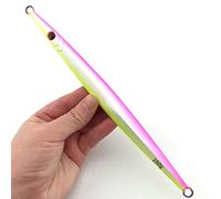 HCMA Pêche en mer 60g 80g 160g 200g 250g 300g 350g Aiguille en métal Jigging Fish Lure Fast Sining Saltwater Pencil Bait Tackle with Assist Hook