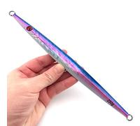 HCMA Pêche en mer 60g 80g 160g 200g 250g 300g 350g Aiguille en métal Jigging Fish Lure Fast Sining Saltwater Pencil Bait Tackle with Assist Hook