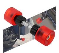 HCmotorku Barre anti-chute pour moto - Protection contre les chutes - Coussin de protection pour Harley - Touring Street Glide Road King Electra Glide Softail Sportster XL - Rouge