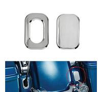 HCmotorku Cache de trou d'antenne de remplissage de moto pour Harley Touring Street Glide 2006-2022 Road King Special 2017-2022 Road Glide 2010-2022 Chrome