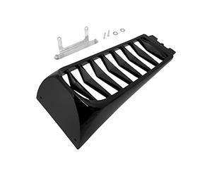 HCmotorku Cache-menton avant de moto Cache-radiateur inférieur adapté pour Harley Softail Street Bob Fat Bob Breakout FXBB FXFB FXBR FXBRS 2018-2023 noir brillant