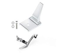 HCmotorku Kit d'extension de béquille de moto pour Harley Softail Fat Boy Deluxe Springer 2007-2017 Chrome