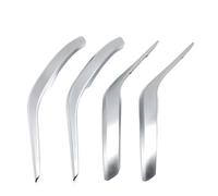 HCPAVEXT Garniture Couvercle Poignée Traction Intérieure Porte Voiture Avant Arrière Gauche Droite Pour X1 E84 2010 2011 2012 2013 2014 2015 2016 Poignées Intérieures Voiture(Argent)