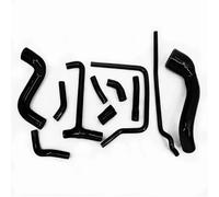 HCPAVEXT Kit De Durites De Radiateur en Silicone pour Porsche 944 951 2,5 L Turbo 1986-1987 Pièces détachées Automobiles(Black)