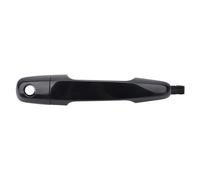 HCPAVEXT Poignée De Porte Extérieure Noire Résistante Aux Rayures Pour Mitsubishi Triton L200 2006 2007 2008 2009 2010 2011 2012 2013 2014 2015 (Devant)