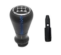 HCPAVEXT Pommeau De Levier Vitesse En Cuir Avec Soufflet Et Étui Pour Citroen C3 C4 C5 (Blue B)