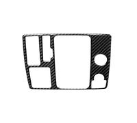 HCPAVEXT pour A-UDI A6 A7 2012 2013 2014 2015 2016 2017 2018 Panneau Changement Vitesse Décor Garniture Couverture Autocollant Aspect Fibre Carbone Intérieur Garniture Intérieure Voiture