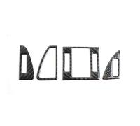 HCPAVEXT pour A-UDI A6 C7 2012-2018 LHD Console Centrale en Fibre De Carbone Cadre De Sortie De Climatisation Décoration Garniture Garniture Intérieure Voiture