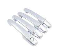 HCPAVEXT Pour Citroën C1 2014 2015 2016 2017 2018 2019 2020 2021 Enjoliveurs De Poignées De Porte Extérieures Accessoires De Style Et Autocollants (Silver 1 Keyhole 4 door)