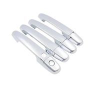 HCPAVEXT Pour Citroën C1 2014 2015 2016 2017 2018 2019 2020 2021 Enjoliveurs De Poignées De Porte Extérieures Accessoires De Style Et Autocollants (Silver 1 Button 4 door)