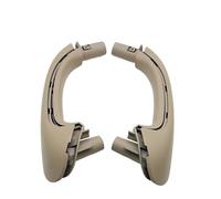 HCPAVEXT Pour Mercedes Pour Benz W203 2000-2007 Ensemble Poignées Traction Porte Avant Gauche Et Droite Intérieure Voiture Poignées Intérieures Voiture(Beige 2-piece)