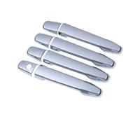 HCPAVEXT Pour Mitsubishi Pour Lancer ASX 2008-2020 Accessoires Auto Poignée De Porte Extérieure Noire Brillante (Silver 0 button)
