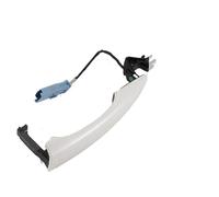 HCPAVEXT Pour Peugeot Citroën C5 C6 9686895477 9686895577 Poignées De Porte Extérieures À Induction Avant Gauche Et Droite (Pearl White B)