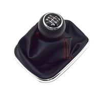 HCPAVEXT Pour VW Pour Golf 4 IV MK4 R32 Pour Bora MT 1999-2004 Pommeau De Levier Vitesses 12 Mm Pour 5 Et 6 Rapports Avec Soufflet (6 Speed C)