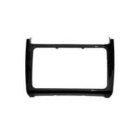 HCPAVEXT pour VW pour MQB pour Polo 6C 6R 2014 2015 2016 2017 MIB Cadre Radio Unité Principale Écran Lunette Plaques CD Panneau De Cadre Décoratif Panneau D'autoradio(Piano Black)
