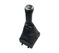 HCPAVEXT Pour VW Pour Polo 9N 9N2 9N3 2001 2002 2003 2004 2005 2006 2007 2008 2009 Accessoires Auto Soufflet De Levier Vitesse (6 Speed Black Black)