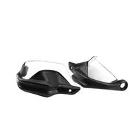 HCPAVEXT Protection Mains Guidon Kit D'extensions Protège-Mains Scooters pour SYM pour Joymax Z 300 Z300i Z300 Plus(Black Transparent)