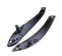 HCPCNDNMUB Poignée Porte Pour BMW 3 Série F30 316d 318d 320d F31 320i 325d 2013-2018 Accessoires De Voiture Portes Intérieures Poignée Tirer Garniture Couverture(Black-2pcs-Rear)