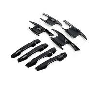 HCPCNDNMUB Sortie Echappement Poignée Latérale Extérieure En Fiber Carbone ABS Et Décoration Garniture Couverture Bol Pour Mitsubishi Eclipse Cross 2018 Accessoires(Handle Door bowl)