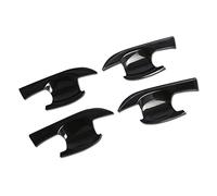 HCPCNDNMUB Sortie Echappement Pour Mitsubishi Eclipse Cross 2018 2019 Voiture Poignée Extérieure Externe Attraper Couverture Bol Protection Garniture Autocollant Accessoires(Door Bowl Black)