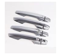 HCPCNDNMUB Sortie Echappement Pour Mitsubishi Eclipse Cross 2018 2019 Voiture Poignée Extérieure Externe Attraper Couverture Bol Protection Garniture Autocollant Accessoires(With smart Silver)